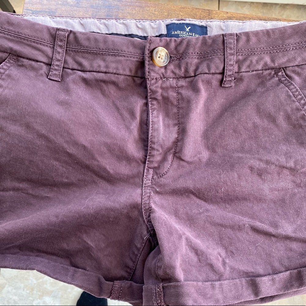 Purple American Eagle shorts US size 10